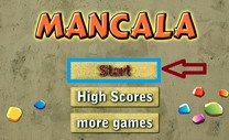شروع بازی آنلاین مانکالا (mancala)